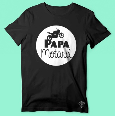 T-shirt Homme - J'ai choisi d'être motard, fête des pères, moto