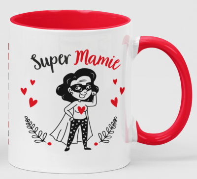 Mug - Super Mamie - Super petits enfants